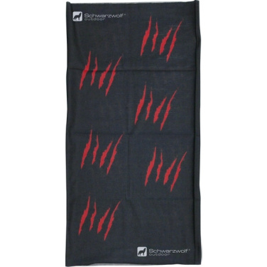 Logotrade ärikingi foto: Multifunktsionaalne bandaan BANDANA Schwarzwolf